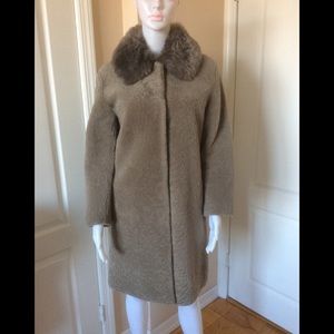 Diomi shearling fur coat